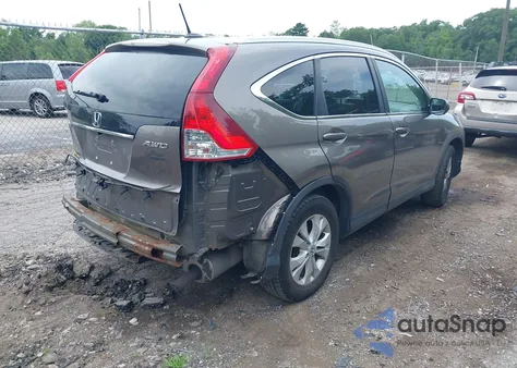 2012 Honda Cr-V Ex-L from USA, damaged, VIN 5J6RM4H70CL067473